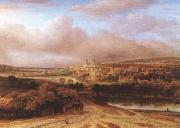 Philips Koninck Village on a Hill (mk08) oil painting picture wholesale